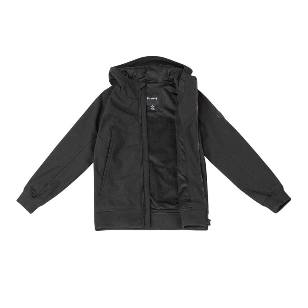 Firetrap Boys Pocket Soft Shell Jacket / Black